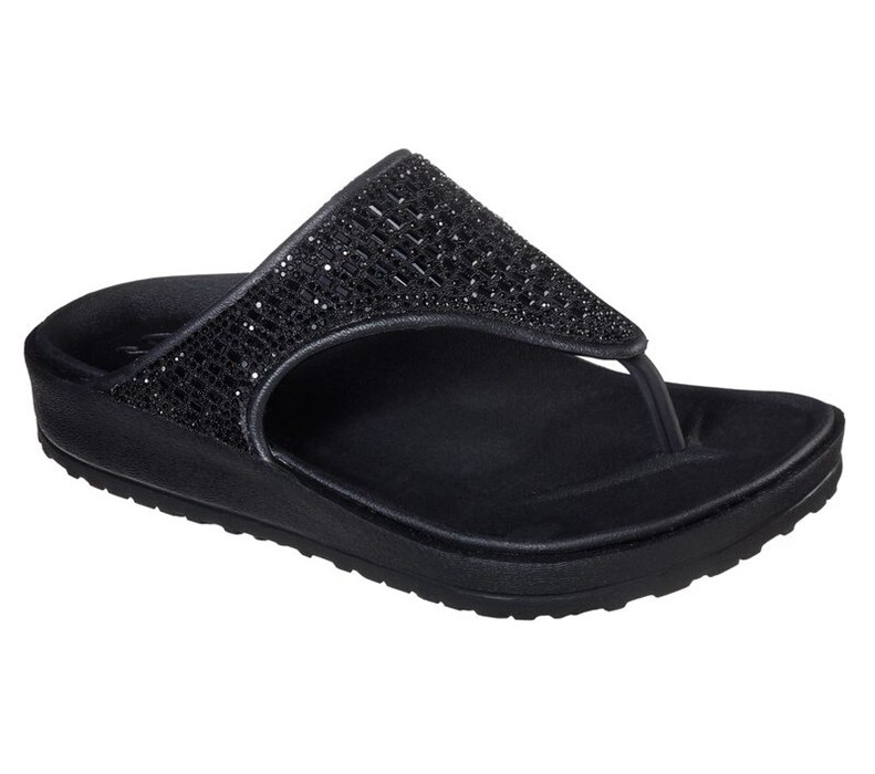 Skechers Dam Svarta Flip Flop - Cali Gear: Cali Breeze 2.0 - Sverige (GMOAX-9532)